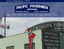 Tablet Screenshot of pacificfishermen.com